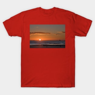 Winter sunrise in Northumberland (2) T-Shirt